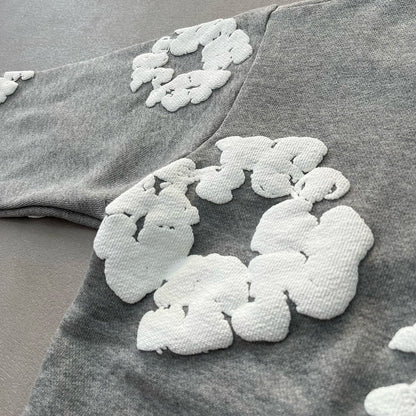WASHED INDIGO SET “Gray”