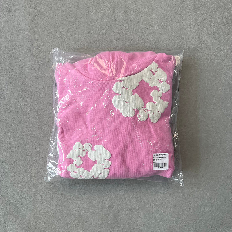 WASHED INDIGO SET “Pink”