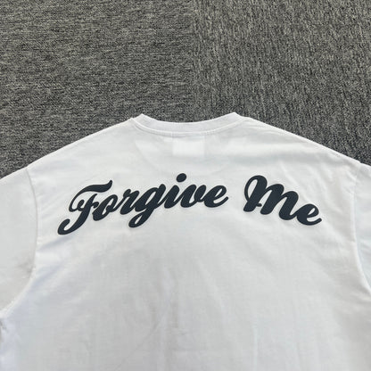 UTILITY GRAPHIC TEE “Forgive Me White”