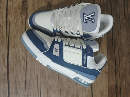 CHUNKY SKATE TRAINER “Blue”