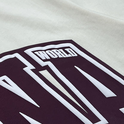 UTILITY GRAPHIC TEE “Burgundy Creme”