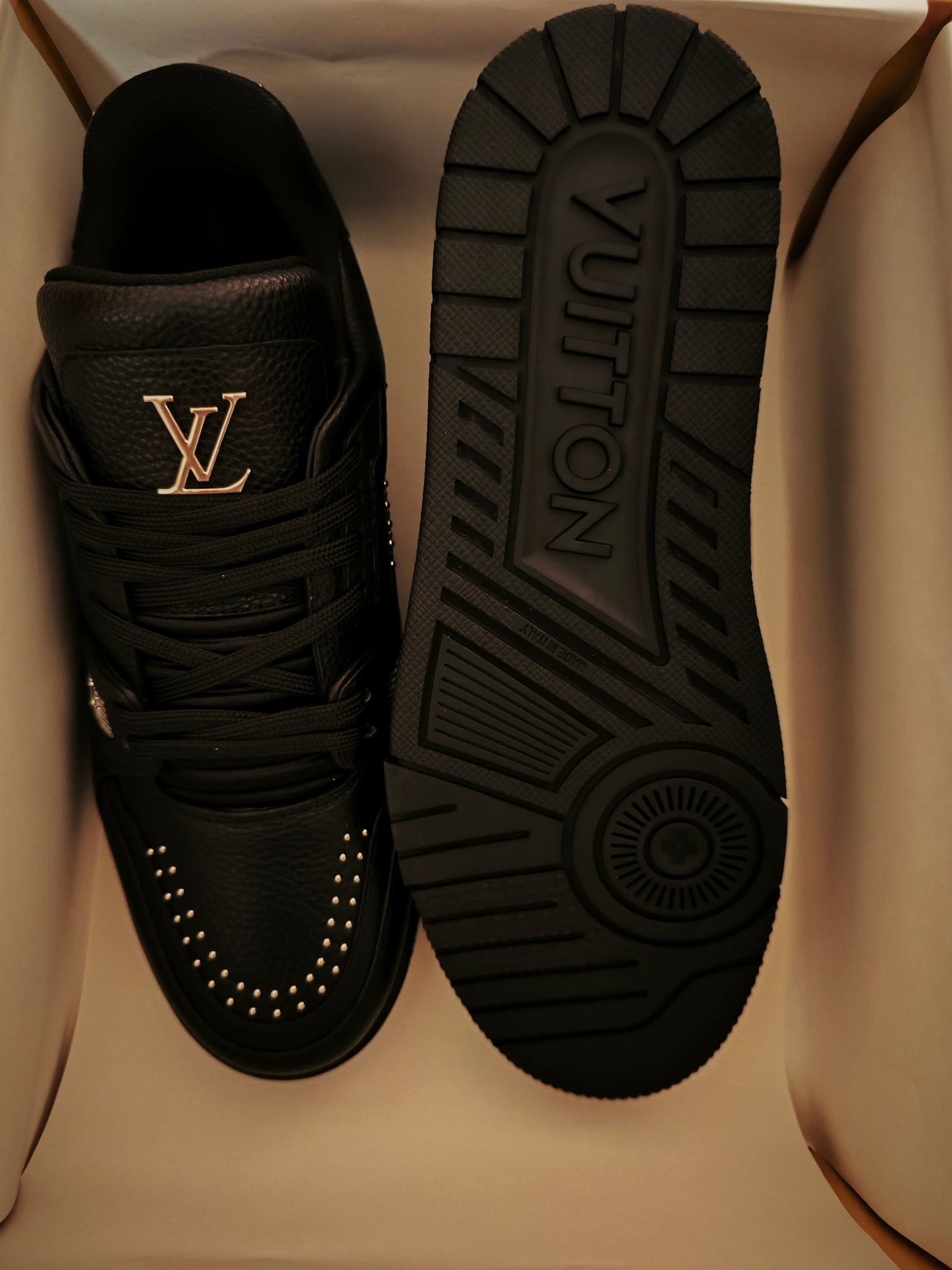 CHUNKY SKATE TRAINER “Black Diamond”