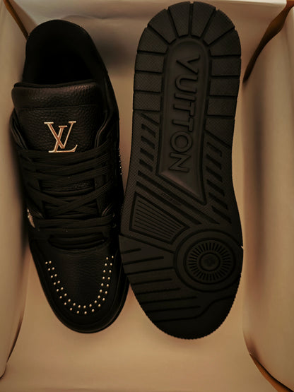 CHUNKY SKATE TRAINER “Black Diamond”