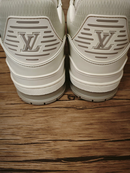 CHUNKY SKATE TRAINER “White Beige”