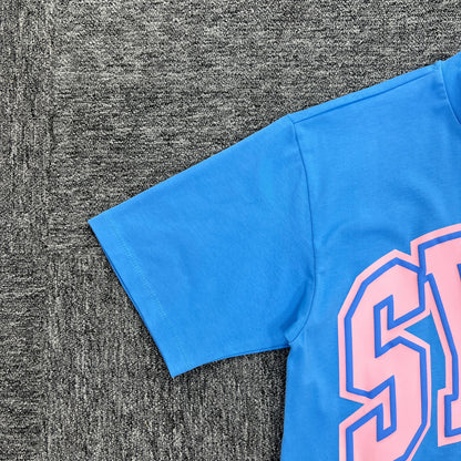 UTILITY GRAPHIC TEE “Pink Blue”