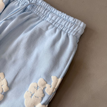 WASHED INDIGO SET “Powder Blue”