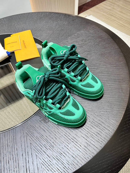 CHUNKY SKATE TRAINER “Green”