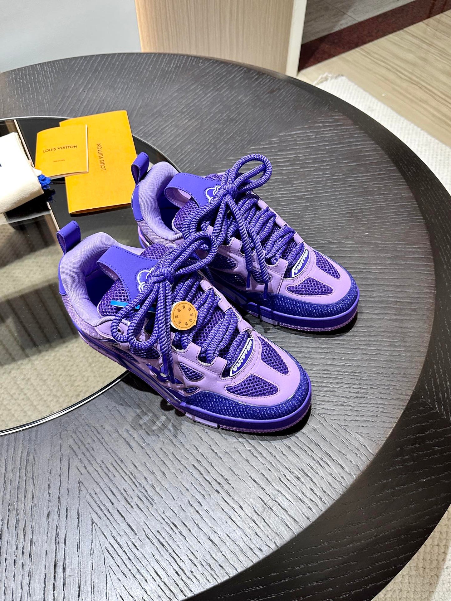 CHUNKY SKATE TRAINER “Violet”