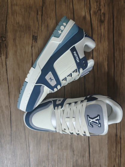 CHUNKY SKATE TRAINER “Blue”