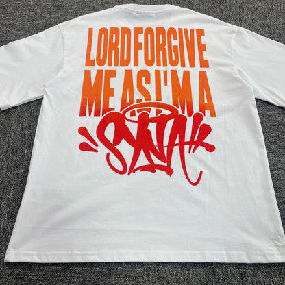 UTILITY GRAPHIC TEE “Fire White”