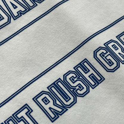 UTILITY GRAPHIC TEE “Can't Rush Greatness White”