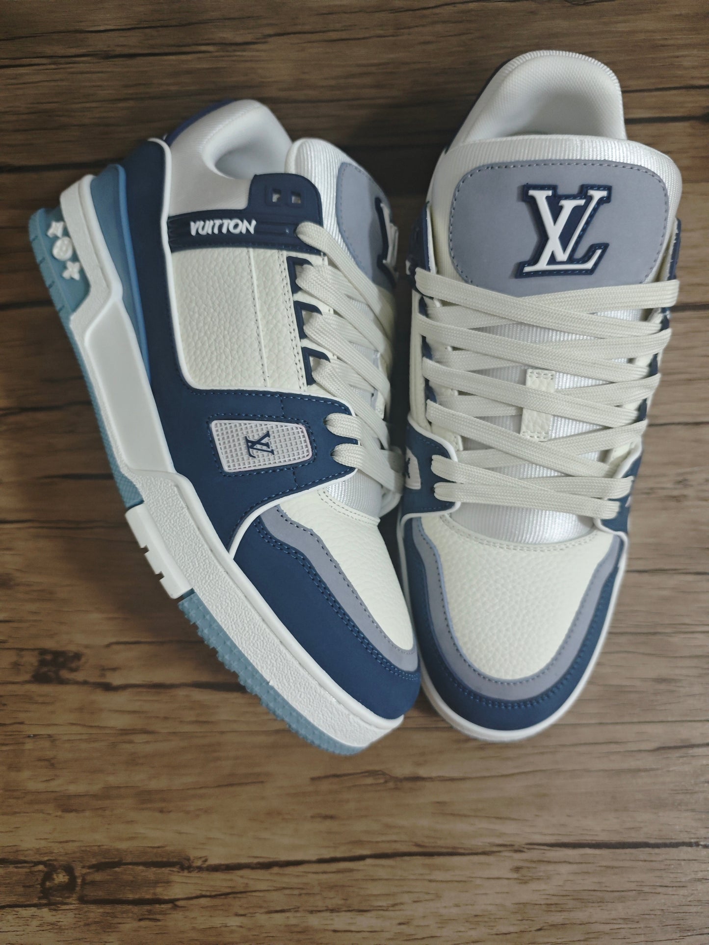 CHUNKY SKATE TRAINER “Blue”
