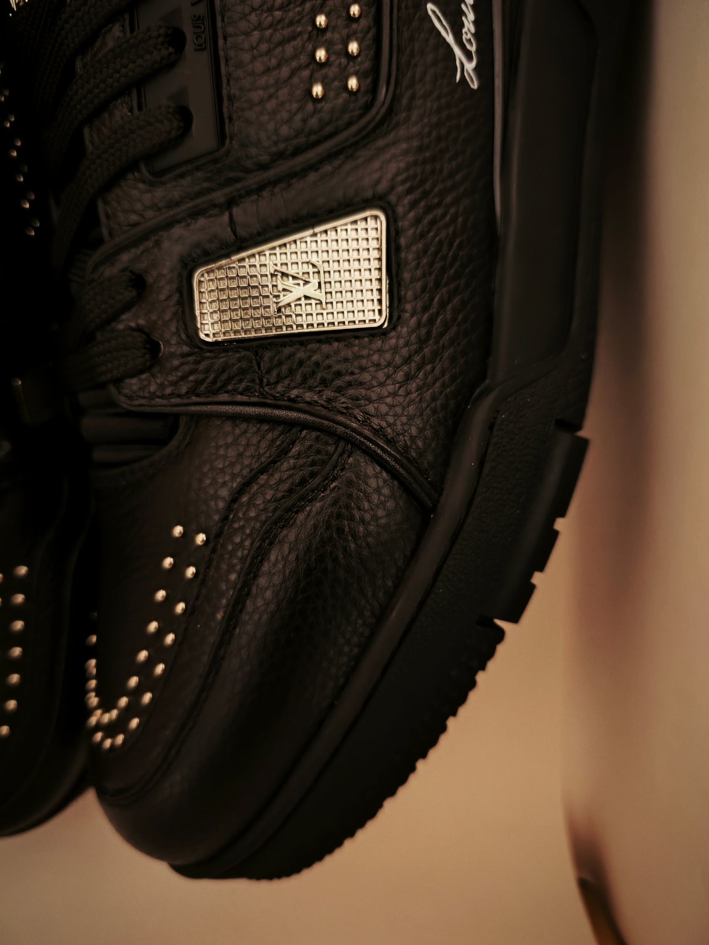 CHUNKY SKATE TRAINER “Black Diamond”