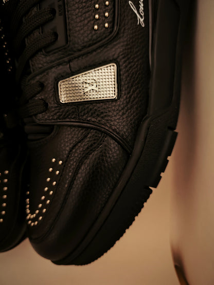 CHUNKY SKATE TRAINER “Black Diamond”