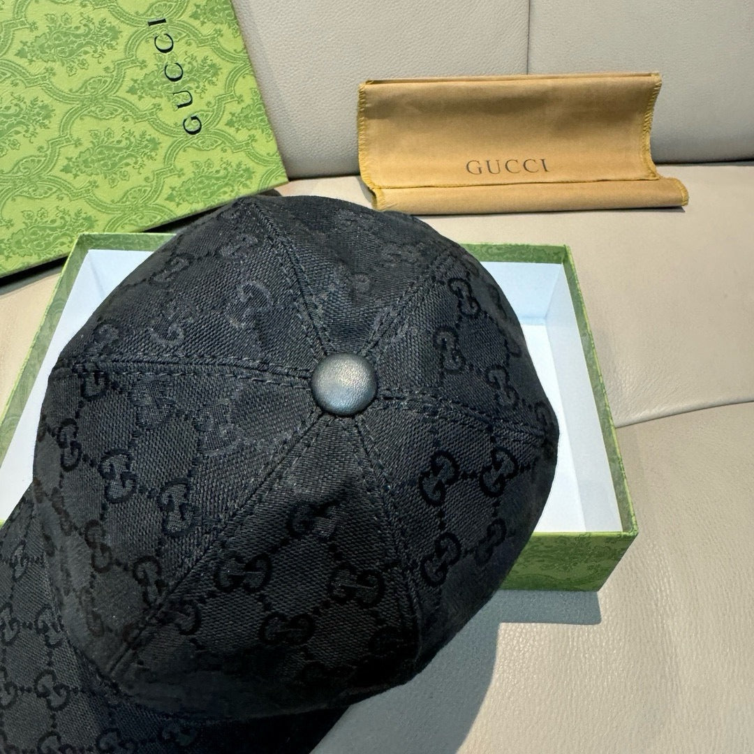MONOGRAM FIELD CAP “Onyx”