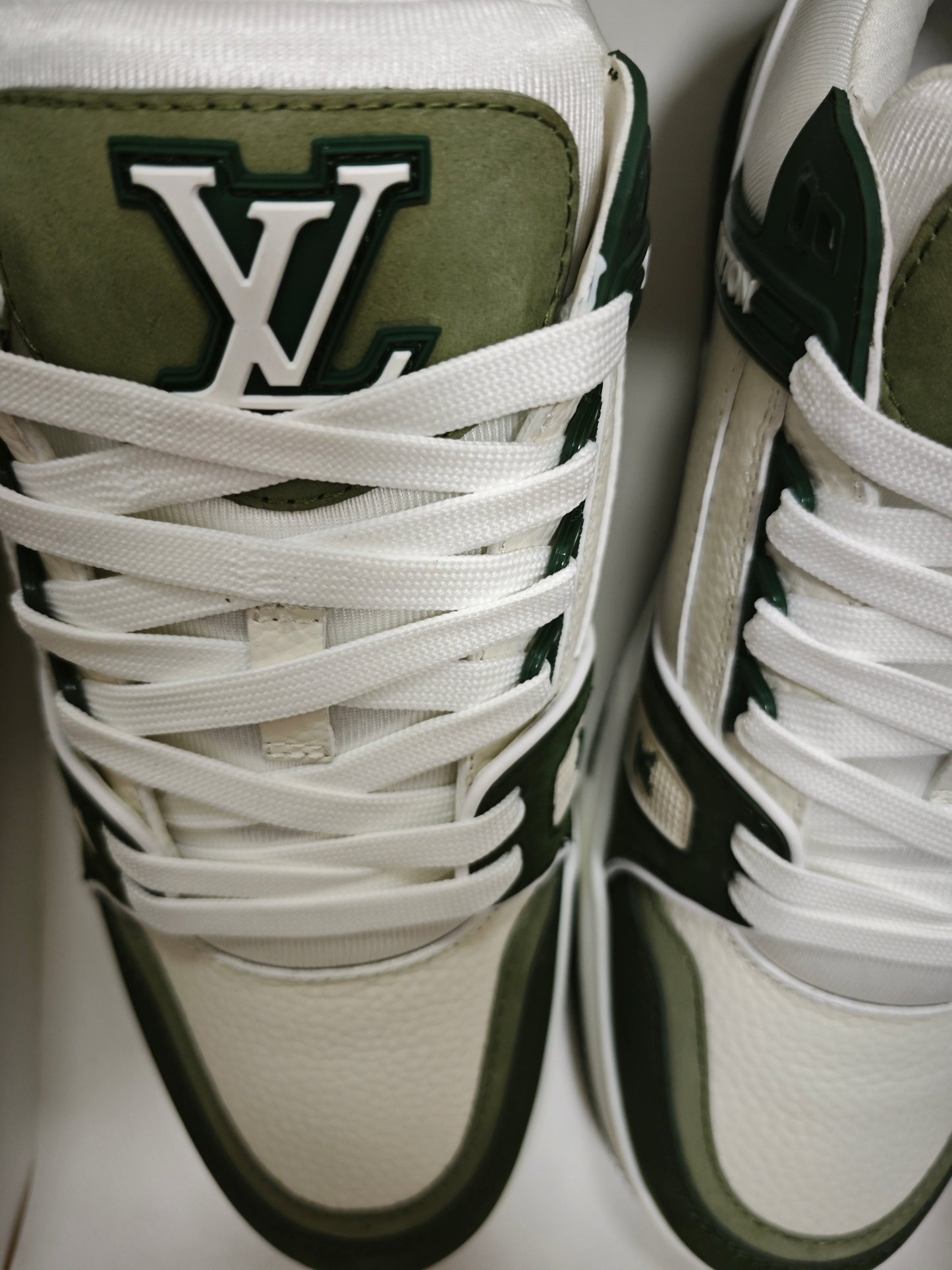 CHUNKY SKATE TRAINER “Military Green”
