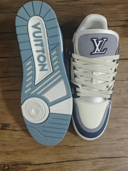 CHUNKY SKATE TRAINER “Blue”