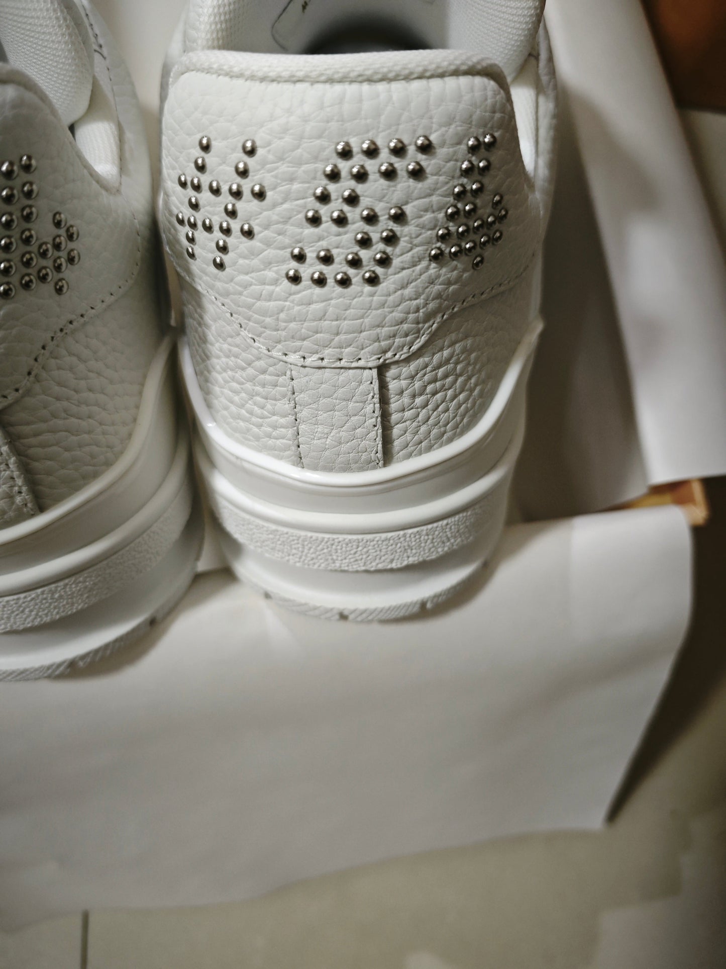 CHUNKY SKATE TRAINER “White Gray”