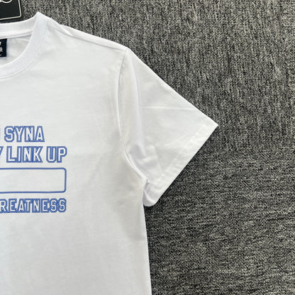 UTILITY GRAPHIC TEE “Can't Rush Greatness White”