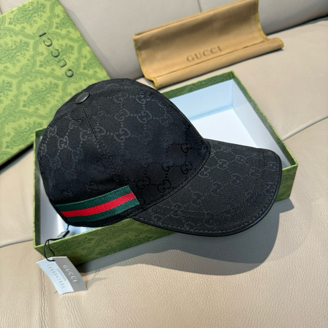 MONOGRAM FIELD CAP “Onyx”