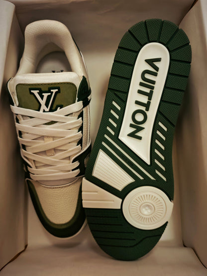 CHUNKY SKATE TRAINER “Military Green”