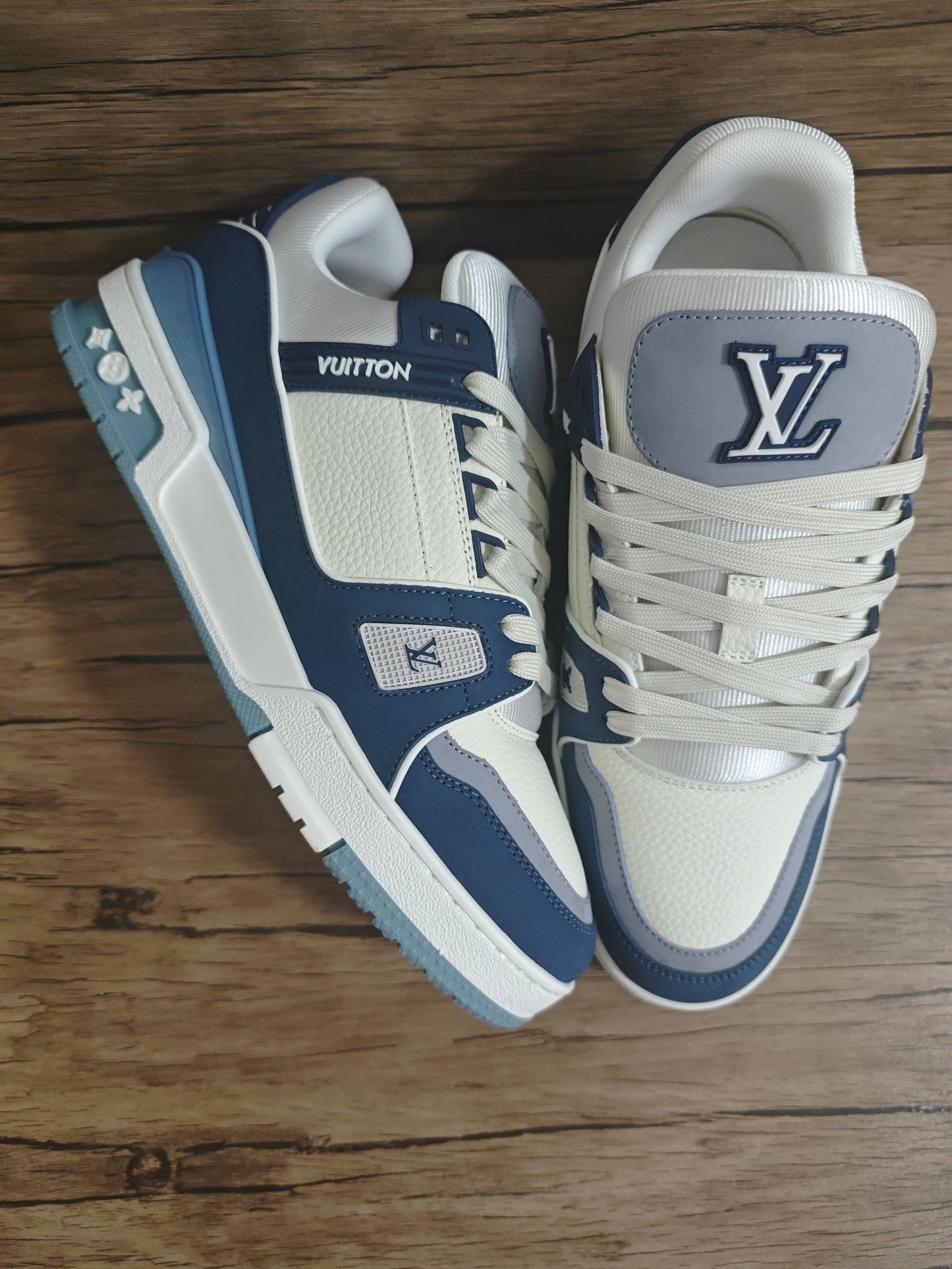CHUNKY SKATE TRAINER “Blue”