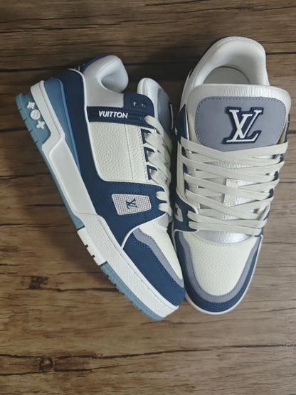 CHUNKY SKATE TRAINER “Blue”