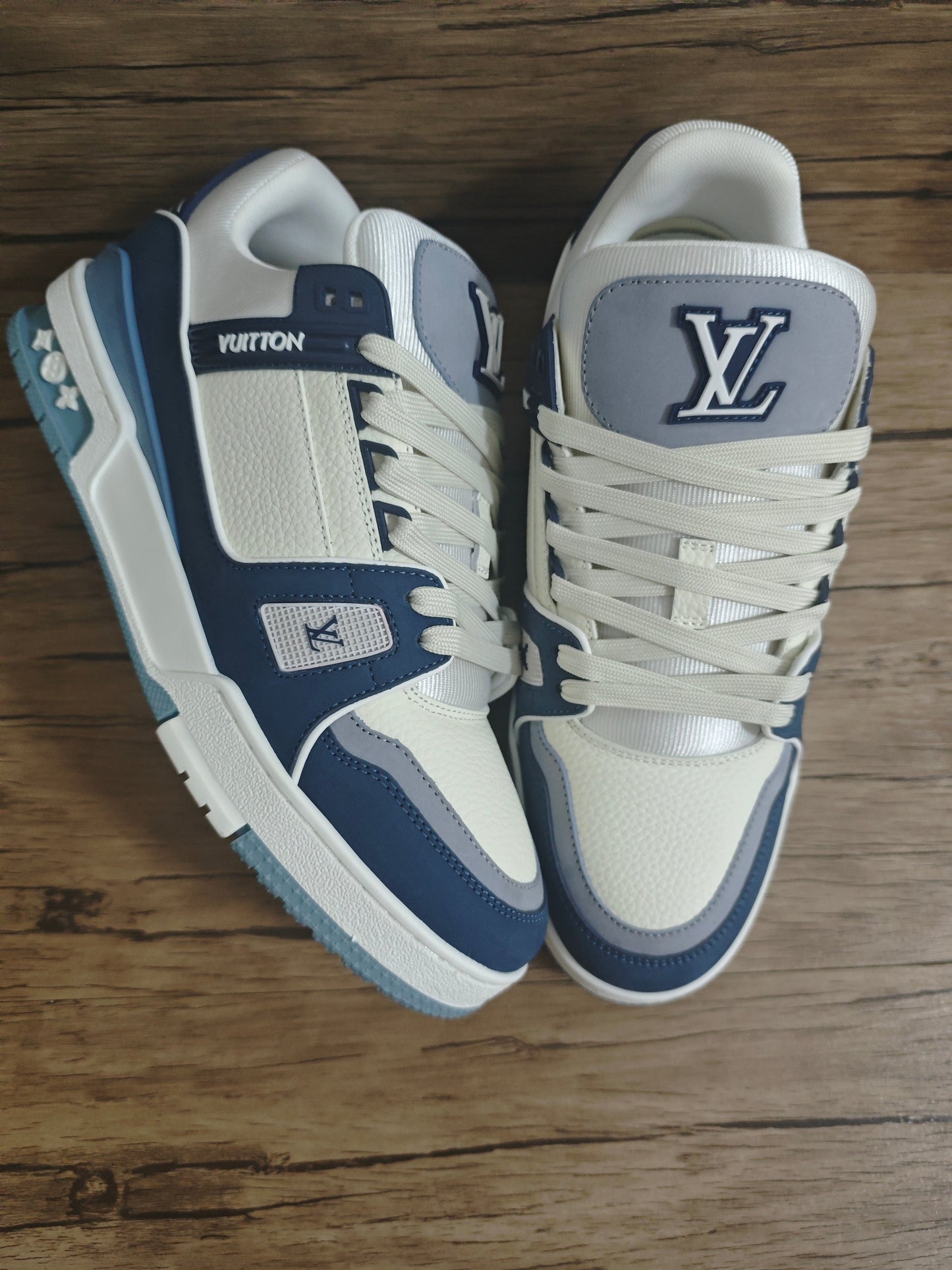 CHUNKY SKATE TRAINER “Blue”