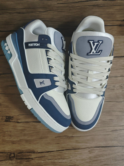 CHUNKY SKATE TRAINER “Blue”