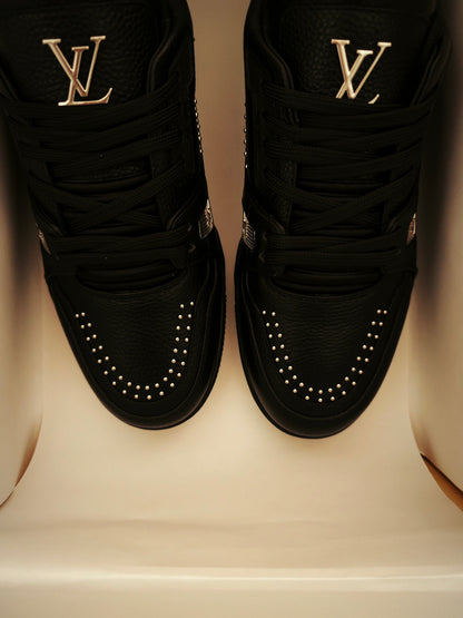 CHUNKY SKATE TRAINER “Black Diamond”