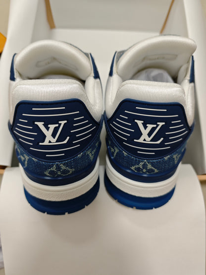 CHUNKY SKATE TRAINER “Blue Denim”