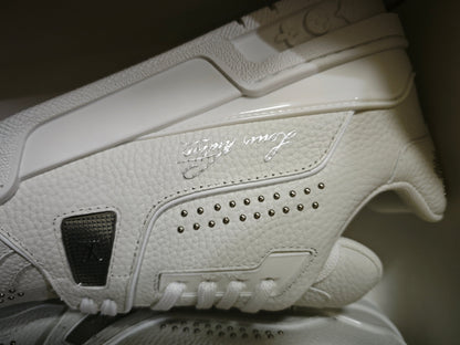 CHUNKY SKATE TRAINER “White Gray”