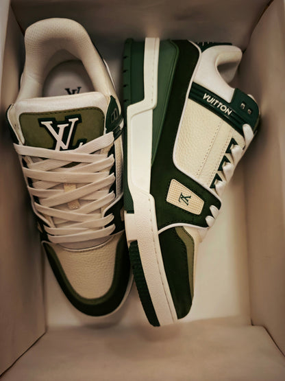 CHUNKY SKATE TRAINER “Military Green”