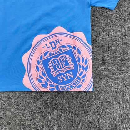 UTILITY GRAPHIC TEE “Pink Blue”