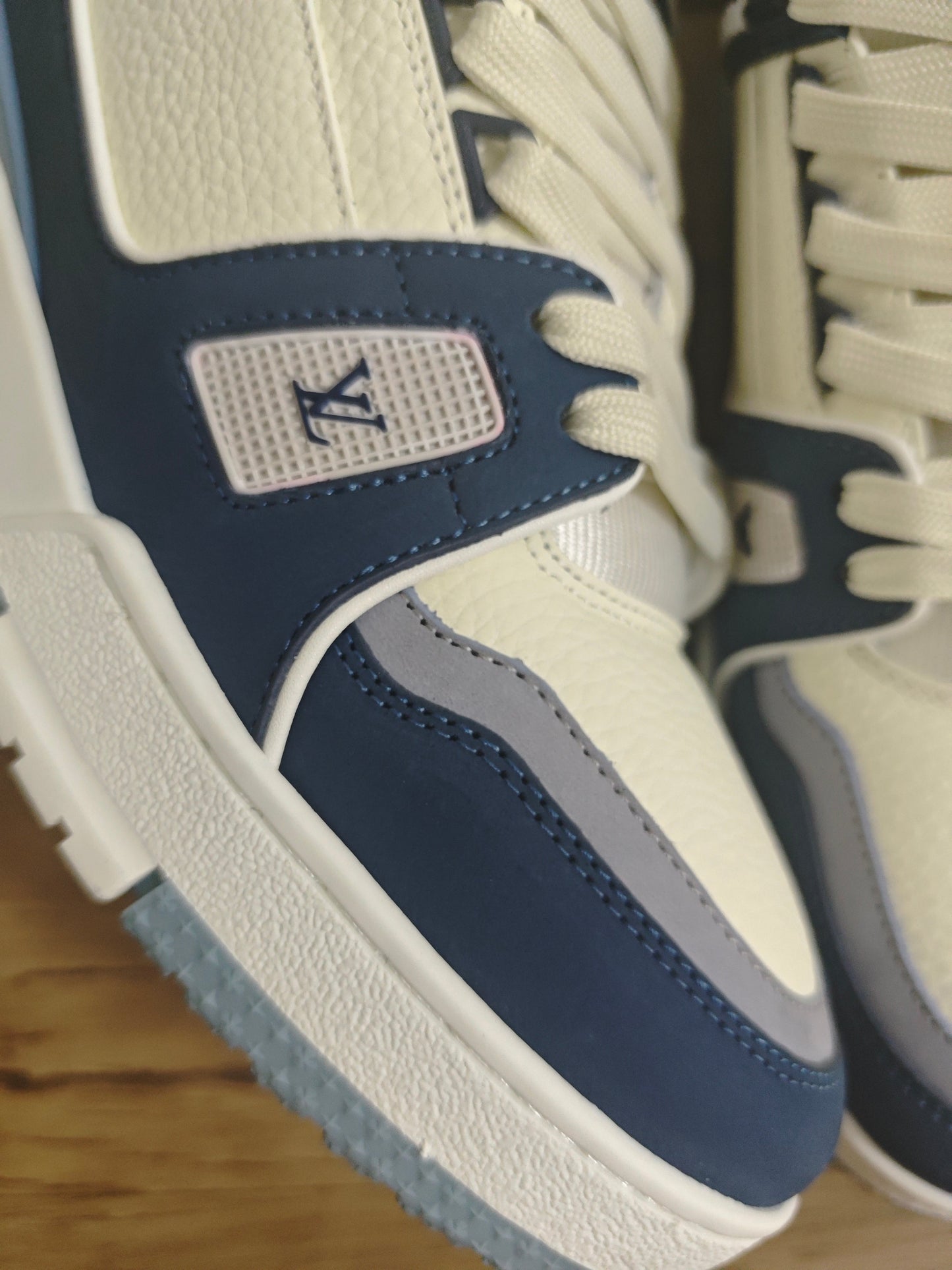 CHUNKY SKATE TRAINER “Blue”