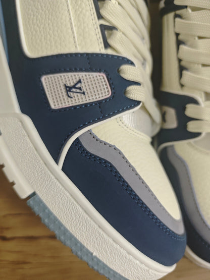 CHUNKY SKATE TRAINER “Blue”