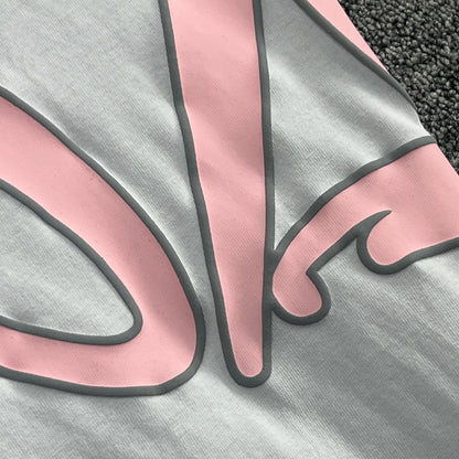 UTILITY SHORTS SET “Pink White”