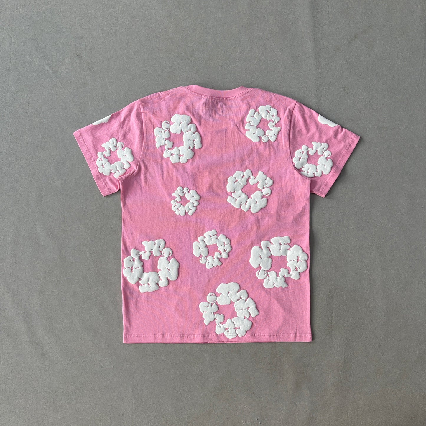 WASHED INDIGO SET “Pink”