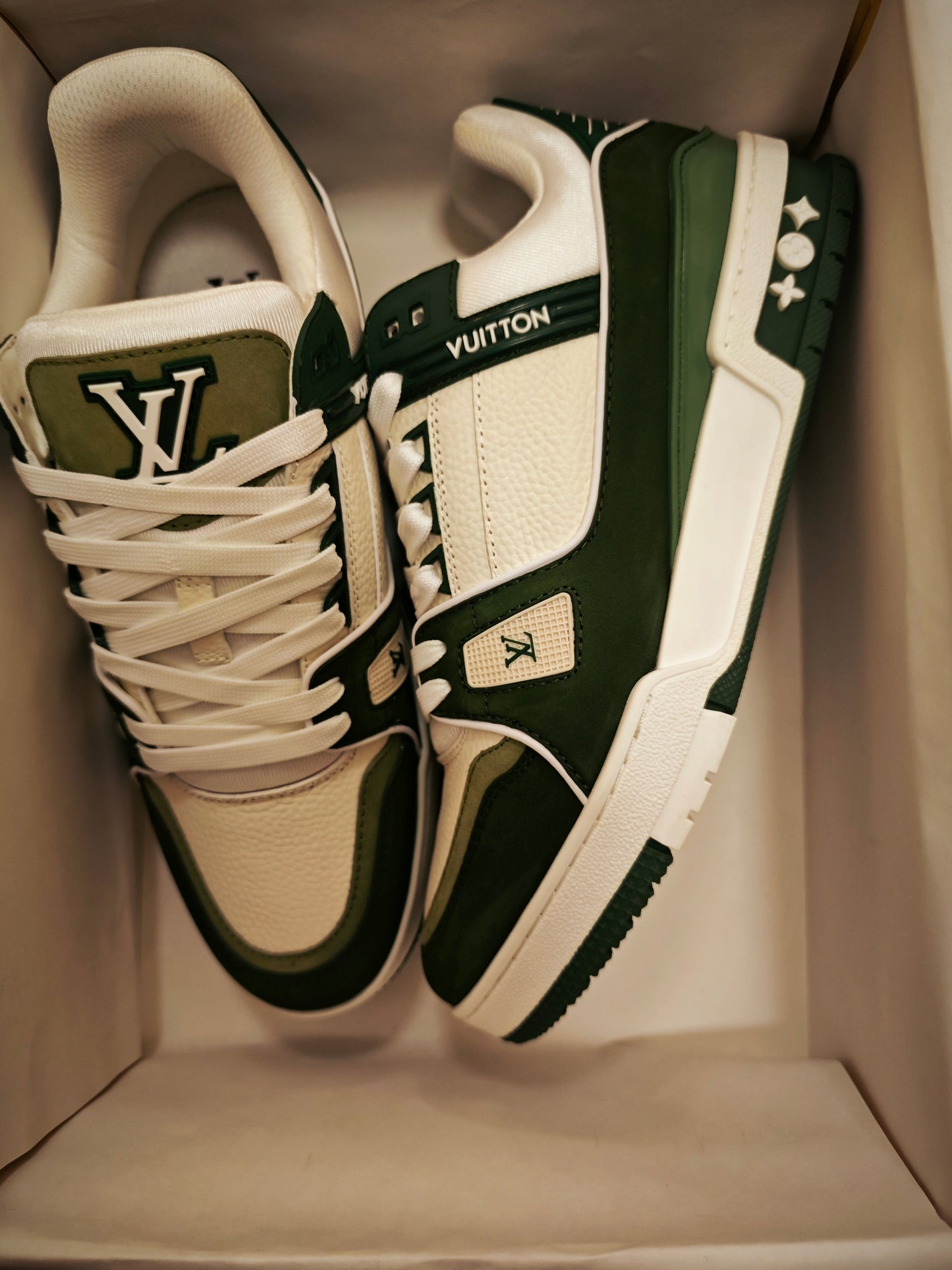 CHUNKY SKATE TRAINER “Military Green”