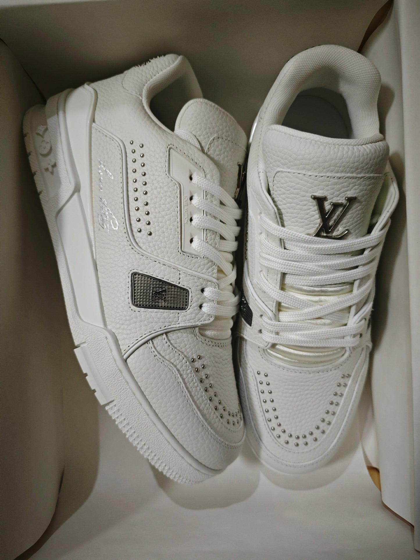 CHUNKY SKATE TRAINER “White Gray”
