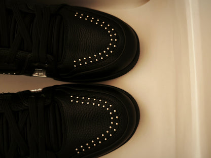 CHUNKY SKATE TRAINER “Black Diamond”