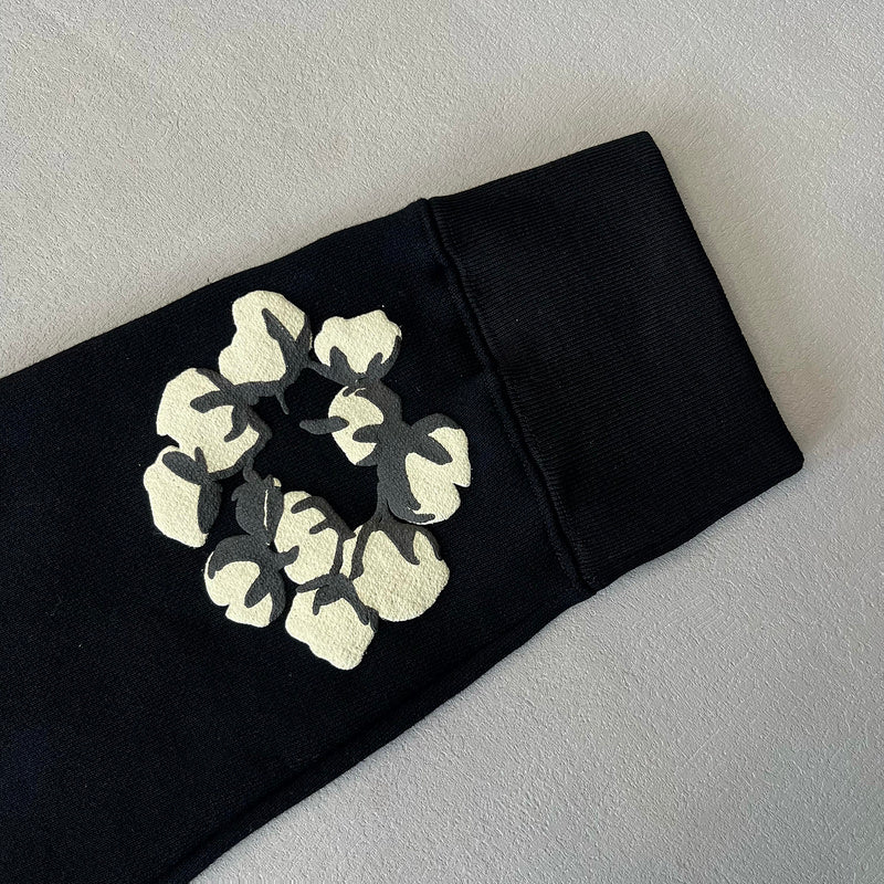 WASHED INDIGO SET “Black”