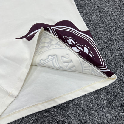 UTILITY GRAPHIC TEE “Burgundy Creme”