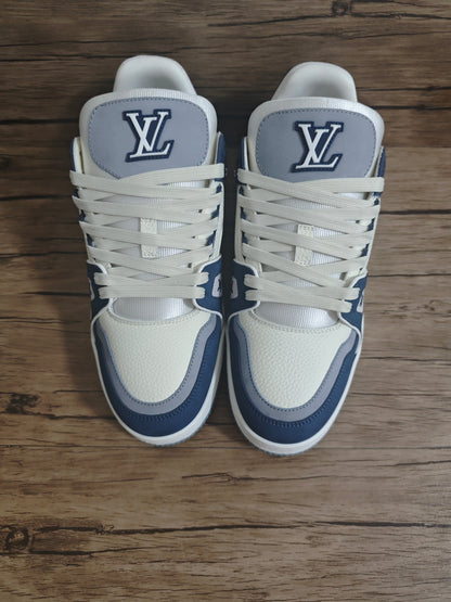 CHUNKY SKATE TRAINER “Blue”