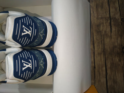CHUNKY SKATE TRAINER “Blue Denim”