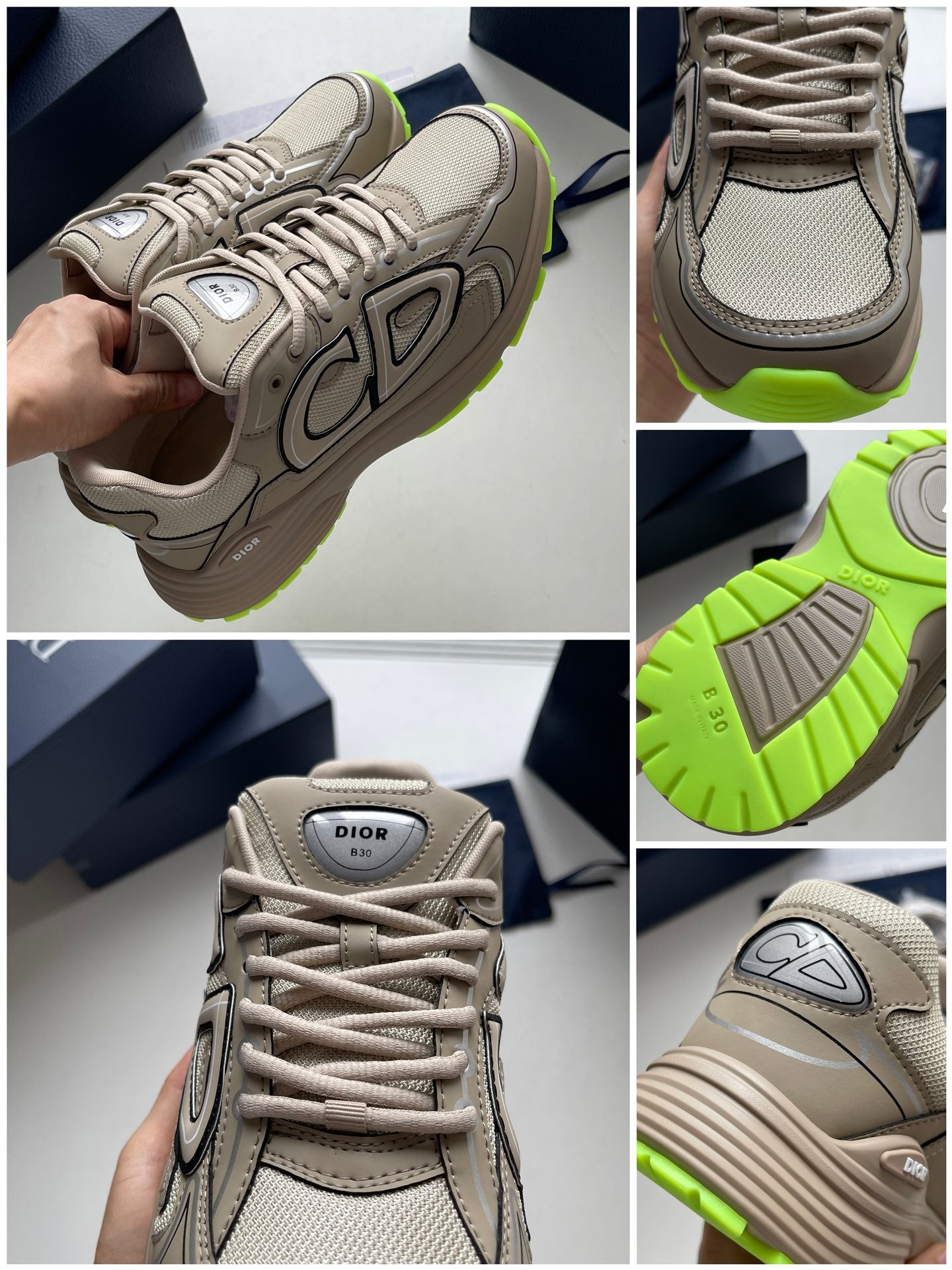 LOW RUNNER B30 “Beige Neon”