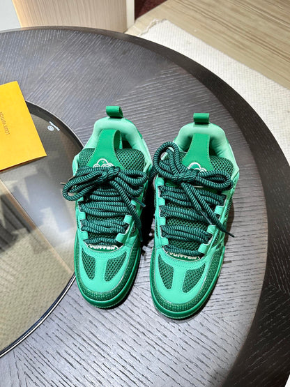 CHUNKY SKATE TRAINER “Green”