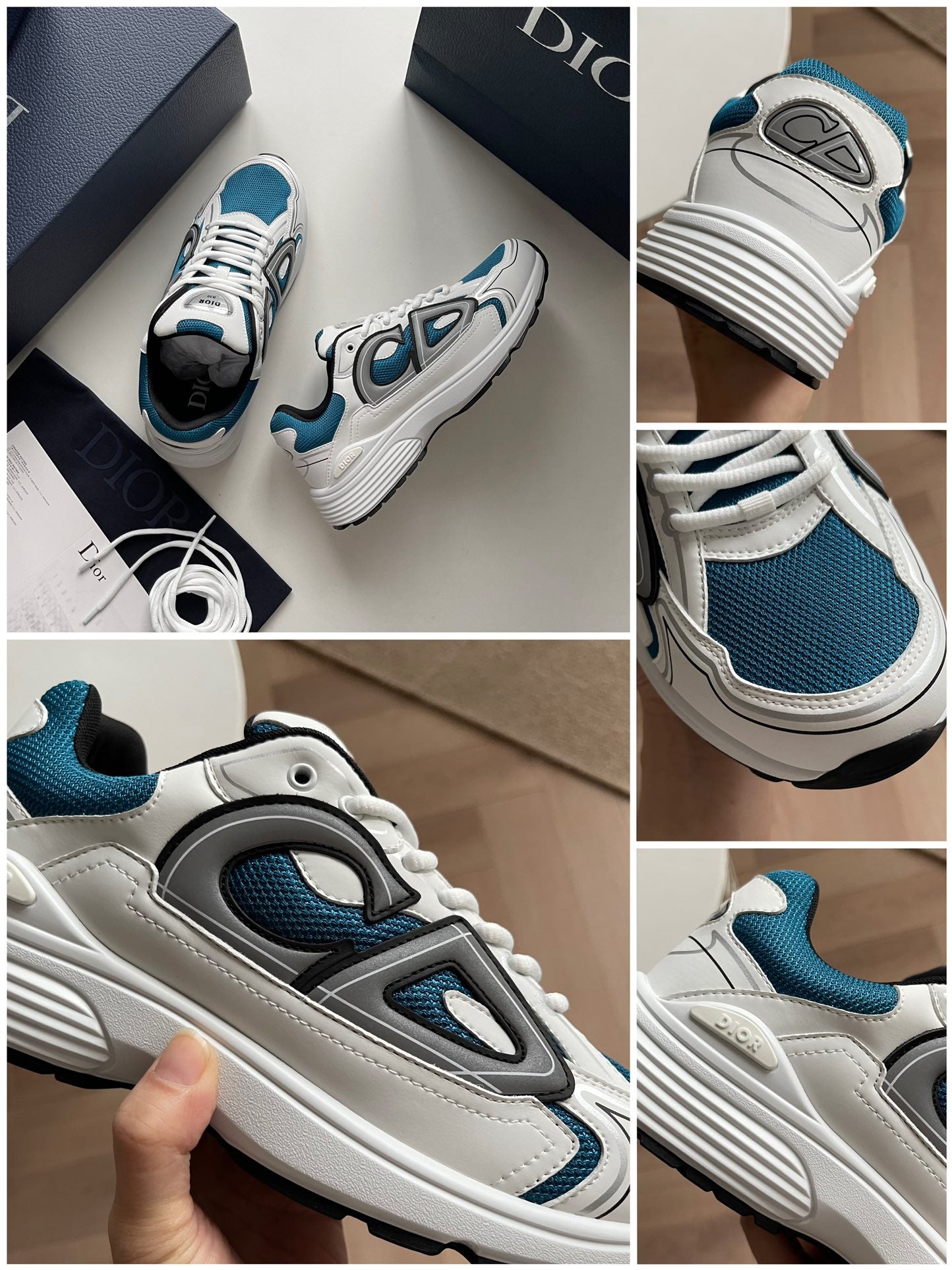 LOW RUNNER B30 “Grey & Blue”