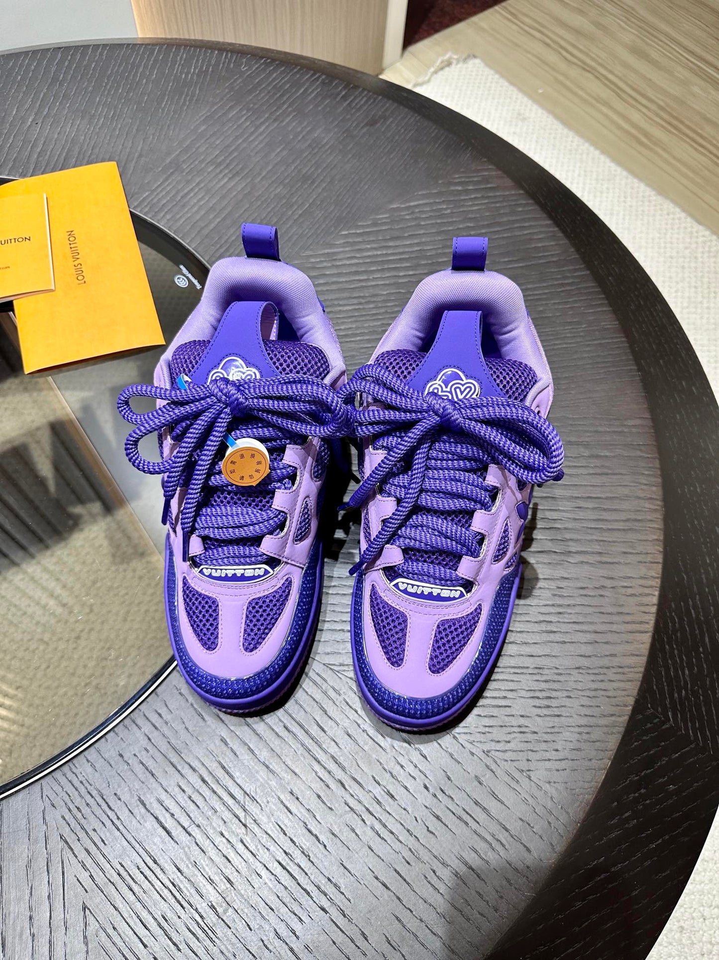CHUNKY SKATE TRAINER “Violet”