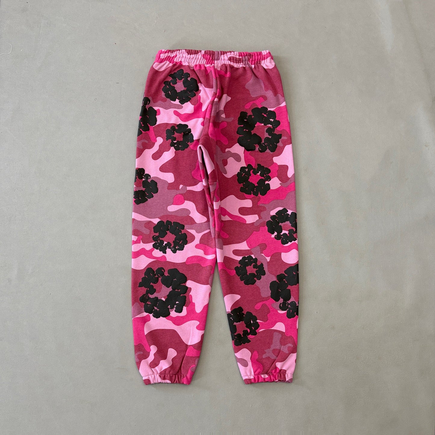 WASHED INDIGO SET “Camo Pink”